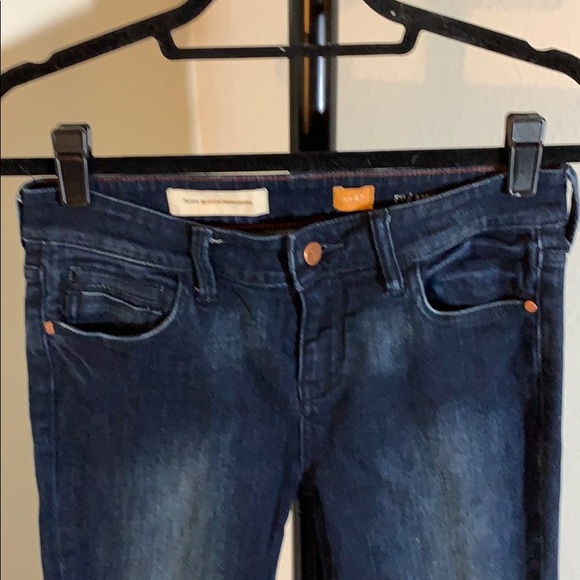 Anthropologie Jeans with Printed Trim - Picture 3 of 6